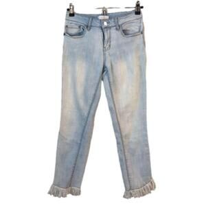 ABOUND Crop jeans with frayed detail/Size 26